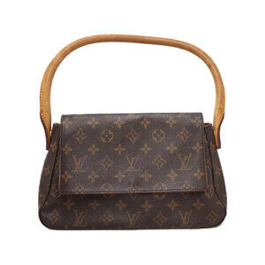 Louis Vuitton Monogram Looping Brown Semi Shoulder Bag